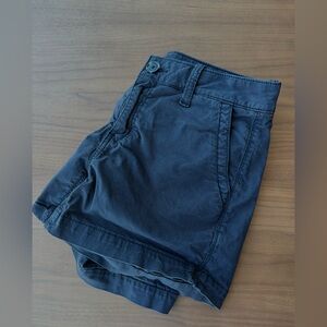 AE Khaki Midi Short Black Size 0